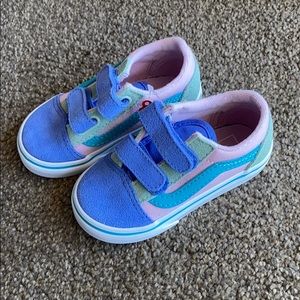NWT Color Block Vans